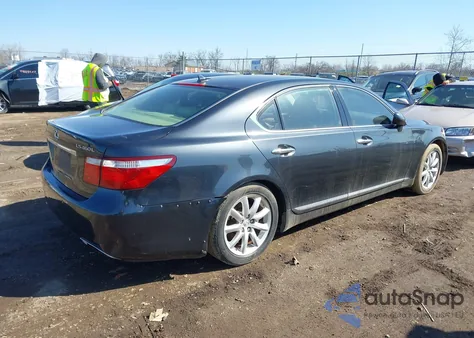 2007 Lexus Ls 460 L from USA, damaged, VIN JTHGL46F975018968